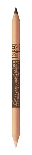 Delineador Para Cejas E Iluminador Color Marron Oscurohueso