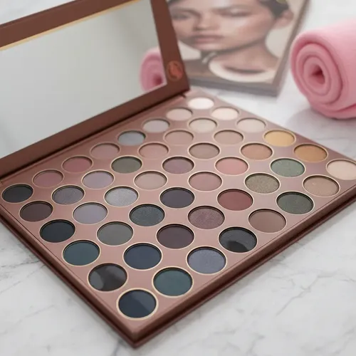 Kit Maquillaje Completo Con Neceser Paleta Y Accesorios