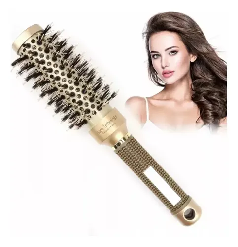 Cepillo Redondo Térmico Cerámica Nano Cepillo For Cabello N