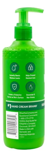O’keeffe’s Loción Para Manos Y Cuerpo – 12 Oz Bomba (1 Pack)