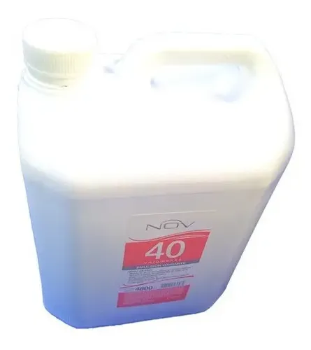 Agua Oxigenada Nov Oxidante Crema Pelo 40vol Bidón 5 Lts