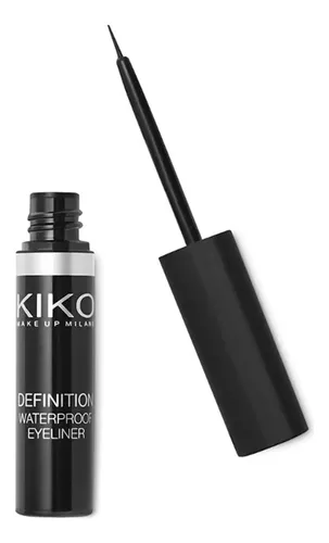 Delineador Liquido Ultra Fino Kiko Milano Waterproof 4.5g Acabado Definicion Color Negro