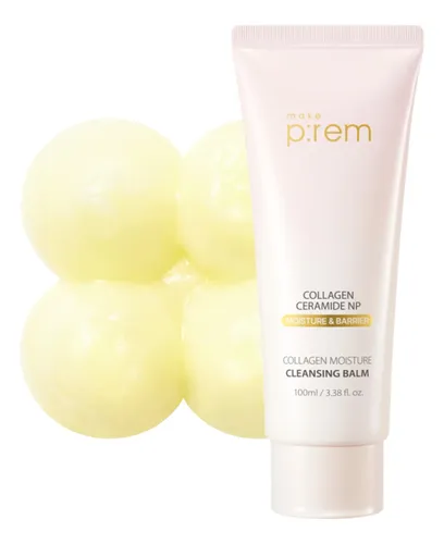 Bálsamo Limpiador Hidratante Con Colágeno Make P:rem 100 Ml