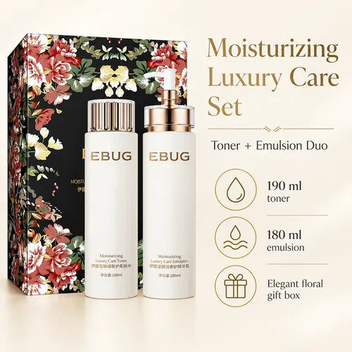 Set De Cuidado Facial Hidratante Con Tónico Y Esencia