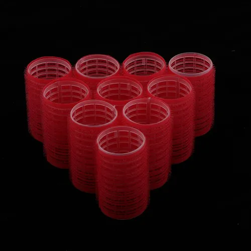 Rulos De Peluquería 10x-rojo-36mm Descrito Descrito