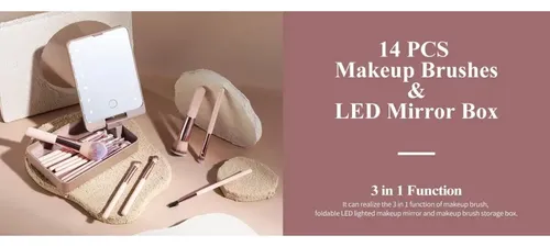 2026 Wdfset De Brochas De Maquillaje De Viajeqs -syl