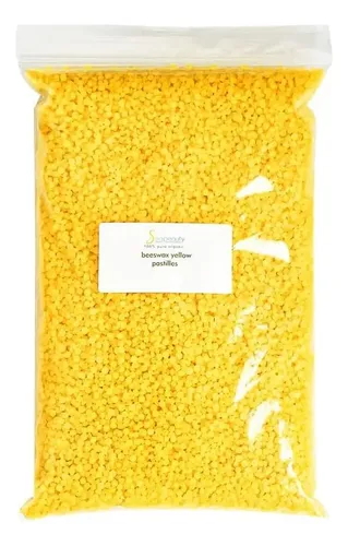 Cera De Abeja Amarilla Natural Soapeauty 0.91 Kg Para