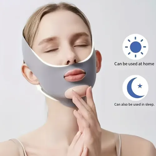 Vv Máscara De Sueño Para Belleza Facial V-face /.