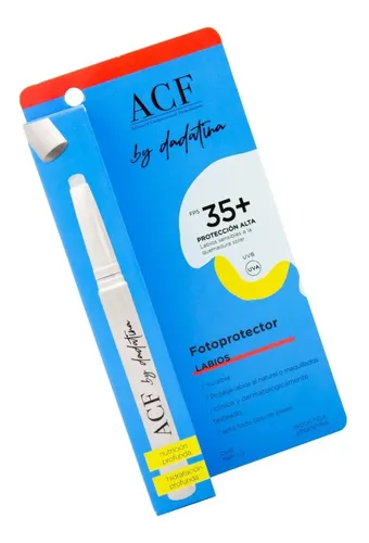 Acf By Dadatina Camuflaje Fotoprotector Labios Fps 35+