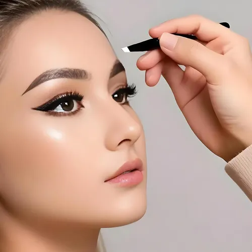 Pinzas Profesionales Acero Inoxidable Para Cejas Y Vello