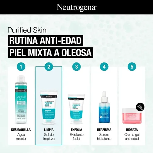 Gel De Limpieza Neutrogena Purified Skin X 150 Gr.