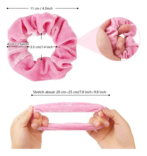 * 40 Colores Ligas Elásticas For Cabello Scrunchies De .