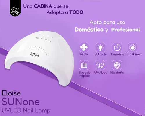 Kit Manicura Semipermanente Cabina Uv Led 48w Gel Insumos