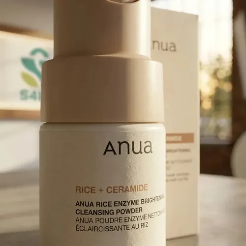 Anua Rice Enzyme Brightening Cleansing Powder 40g – K Beauty Momento De Aplicación Día/noche Tipo De Piel Todo Tipo De Piel