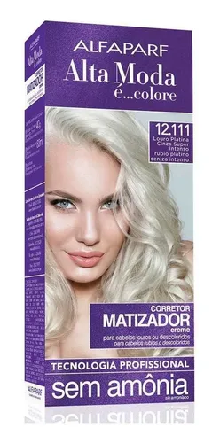 Alfaparf Alta Moda Corrector Matizador 12.111 Tintura Kit