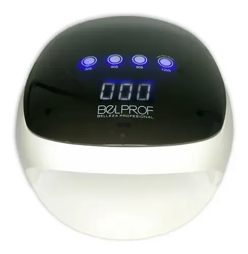 Cabina Para Uñas Uv Led 52w Semi Permanente Timer Belprof Color Blanco/Negro