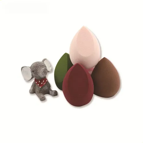 Juego De 6 Esponjas De Belleza En Forma De Gota De Agua, Esp