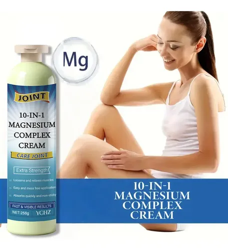 Magnesio Para Musculatura, Pierna, Pie Y Mano Para Muslos Ad 1 Piece/258g
