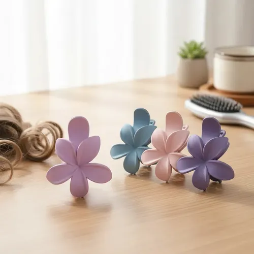 Pinza DD2 Flor Pasador de Cabello Multicolor para Peinados