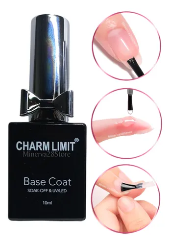 Esmalte Base Coat Semipermanente Charm Limit 10ml Uv/led