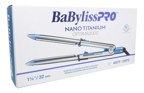 Babyliss Planchita Alisado Plancha Optima 3000 Bivoltaje
