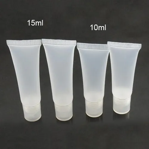 20x Envases De Tubo De Brillo De Labios Bálsamo De 10ml