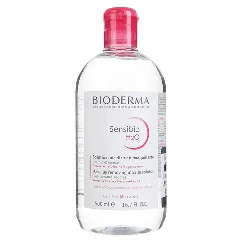Bioderma Sensibio H2o, 500 Ml, Agua Micelar Dermatológica