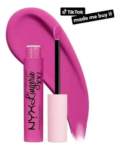 Labial Liquido Nyx Professional Lingerie Xxl Color 20 Knockout