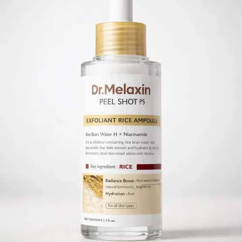 Ampolla Exfoliante Dr. Melaxin Peel Shot Glow De Arroz Blanc