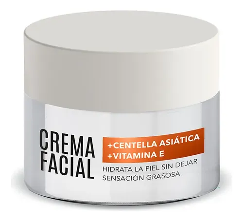 Crema Facial Get The Look Centella Asiática + Vitamina E