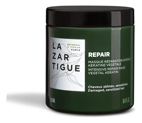 Mascarilla Capilar Lazartigue Repair Vegetal Keratin 250 Ml
