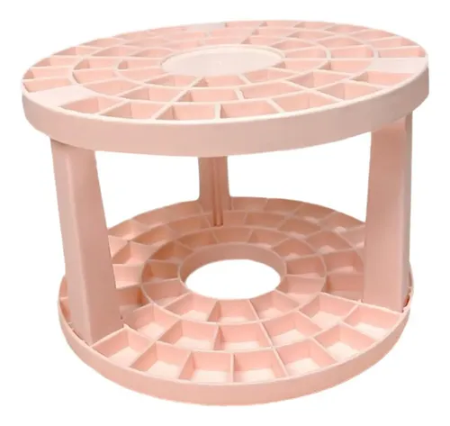 Px 2 Soporte Para Brochas De Maquillaje, Portalápices Rosa .