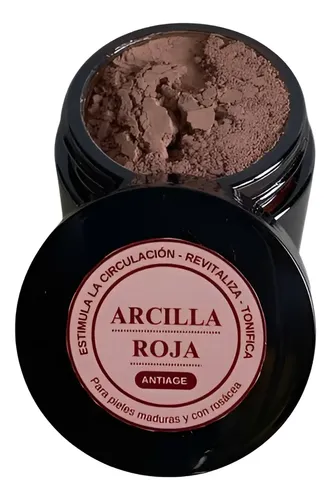 Arcilla Roja Facial Antiage Piel Madura O Con Rosácea