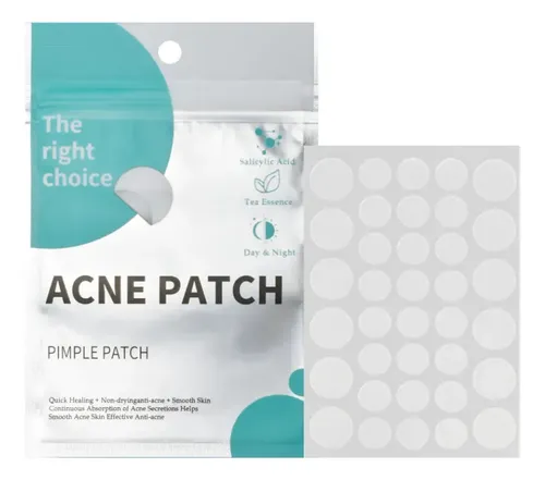 Parche Anti Acne Granos Puntos Negros The Right Choice X36