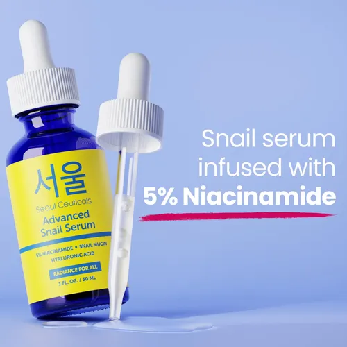 Sérum Seoulceuticals Con 5% De Niacinamida Y 97,5% De Mucina Todo Tipo De Piel