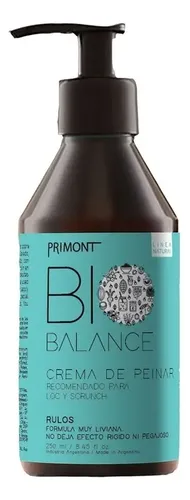 Crema De Peinar Vegana Para Pelo Con Rulos – Primont 250ml