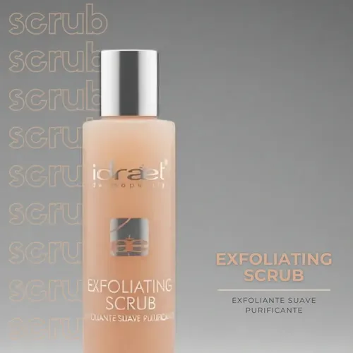 Gel Exfoliante Suave Purificante Rostro Exfoliating Scrub Idraet 215g