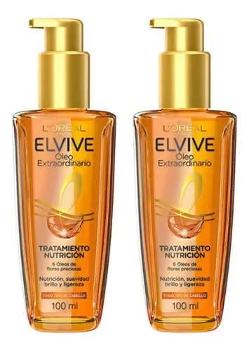 Pack X2 Oleo Extraordinario Nutricion Elvive Loréal 100ml