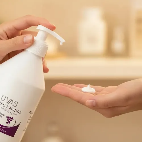 Crema Cuerpo Y Manos 500ml-linea Uvas-