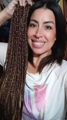 Trenzas Africanas Temporales En Kanekalon