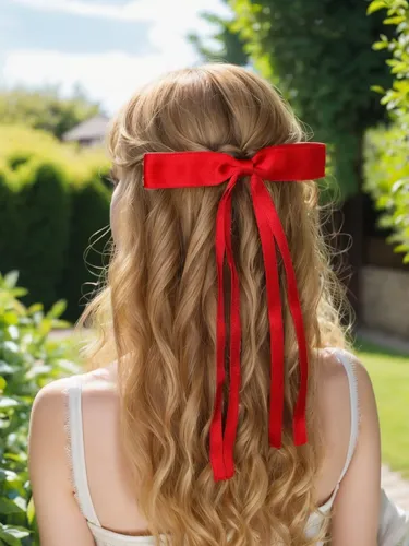 Pinzas Para El Cabello Con Lazo Para Mujer, Set De 8
