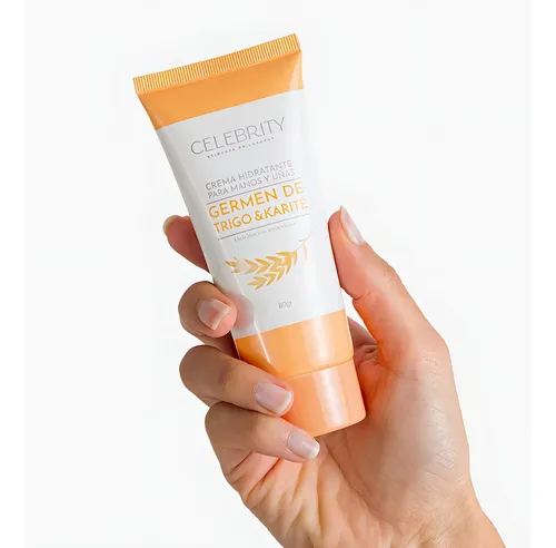 Celebrity Crema Hidratante Manos Y Uñas Trigo Y Karite 80g