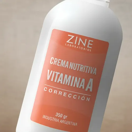 Zine Crema Nutritiva C/vit A -antioxidante,humectante X 350g