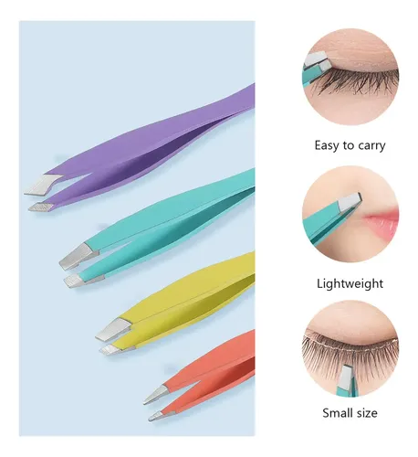 Set De Kit Portátil Para Depilar Cejas Tijeras Para Cejas