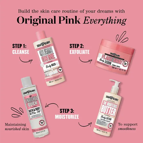 Exfoliante Corporal & Glory Original Pink Flake Away 300 Ml