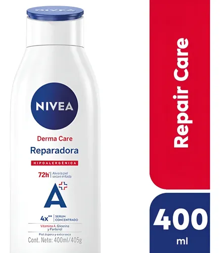 Crema corporal NIVEA Derma Care Reparadora 400 ml