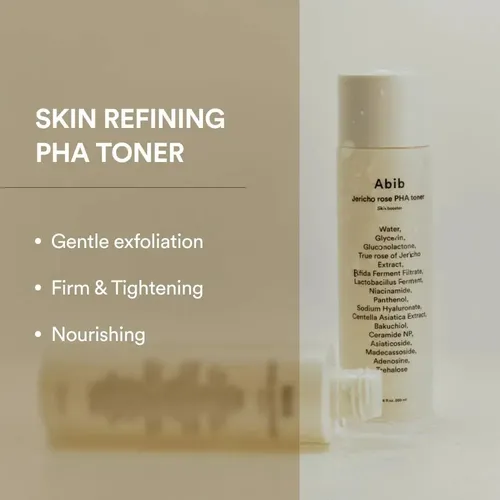 Tónico facial Abib Beauty Care con Niacinamida Ceramidas día/noche 200 ml