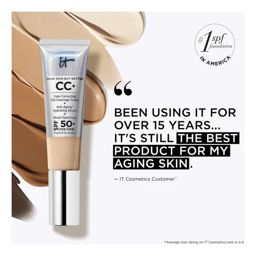 Cc Cream It Cosmetics Travel Rich Honey Spf 50+ 12 Ml