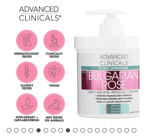 Loción Corporal Hidratante Y Crema Facial Advanced Clinicals