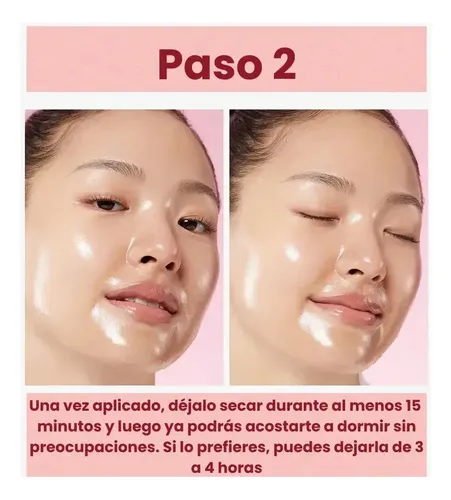 Mascarilla Facial Gel Nocturna Colageno Wrapping Mask Todo Tipo De Piel